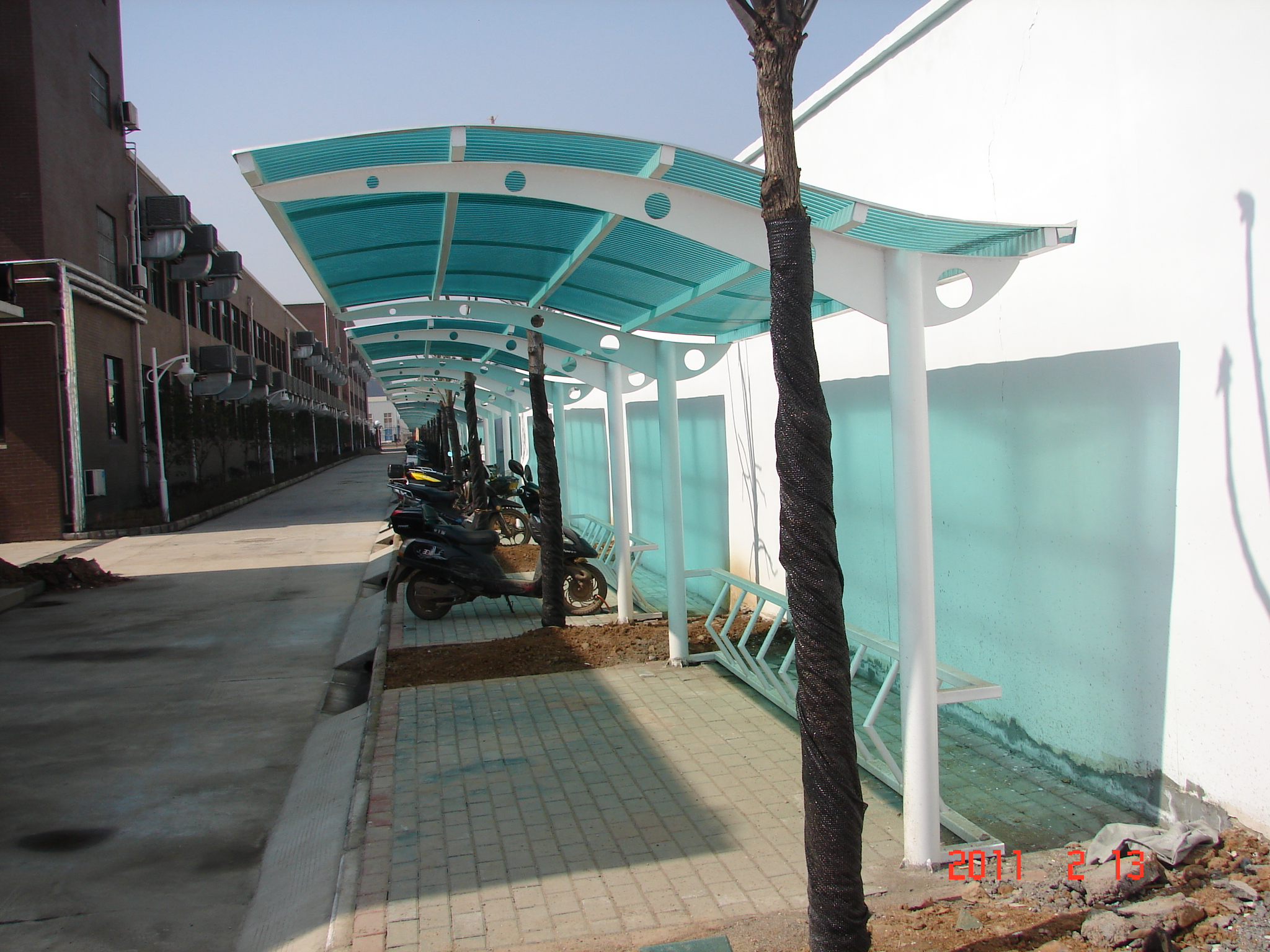 车棚膜结构工程