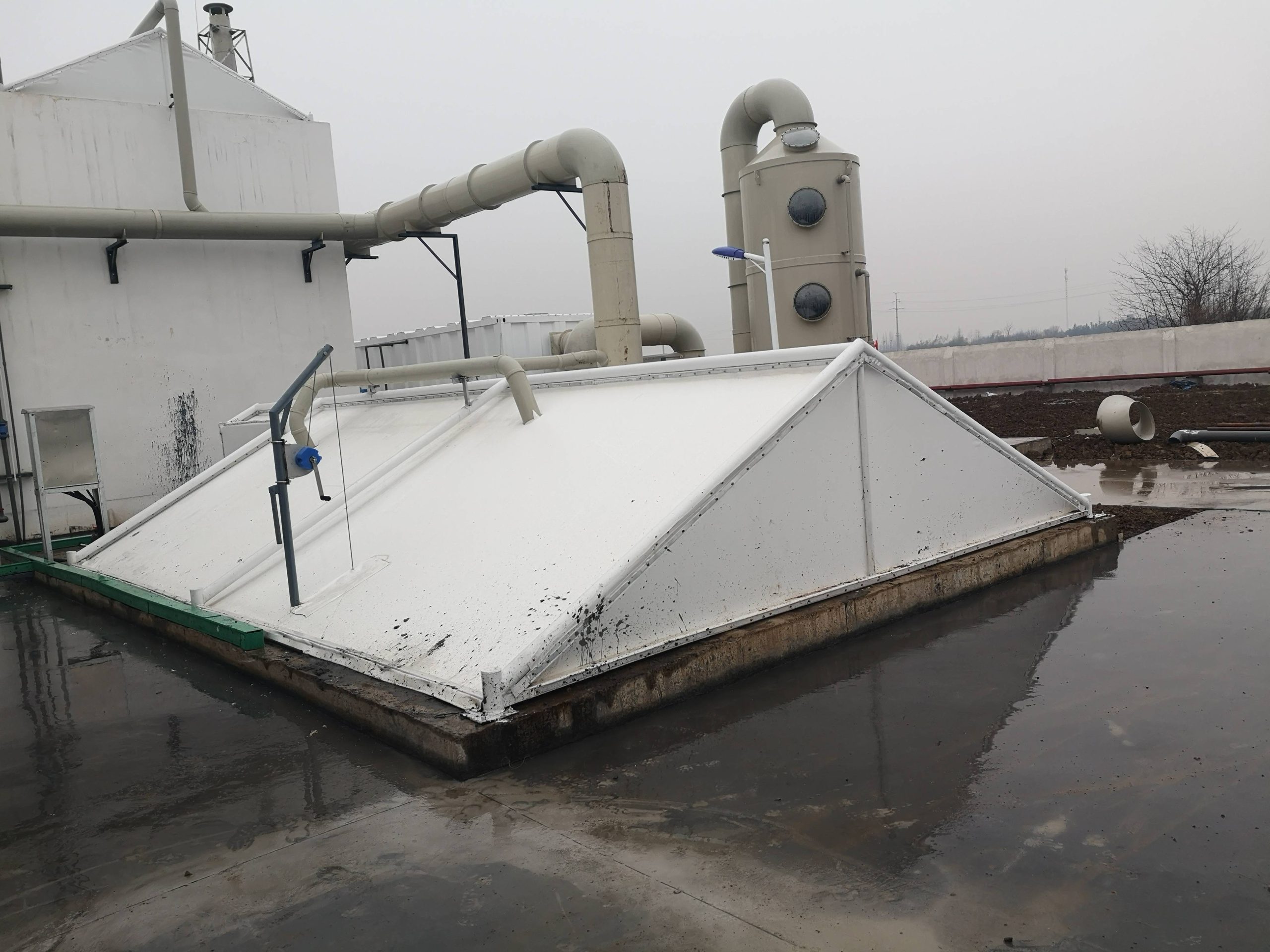 拉膜污水厂工程