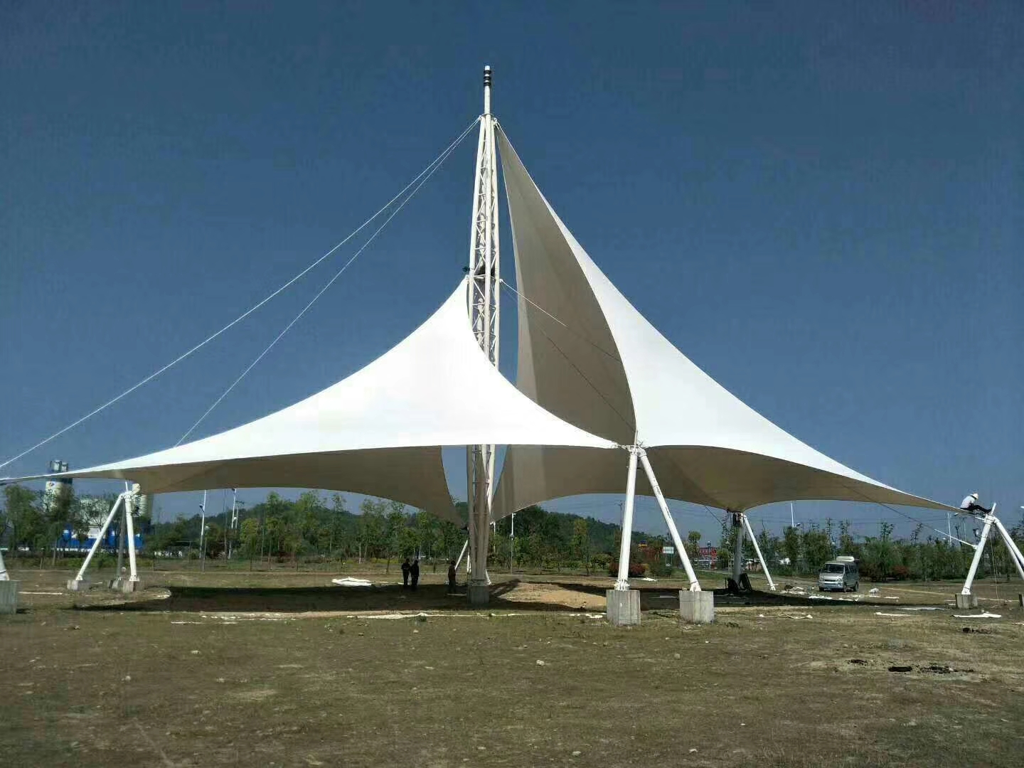 景观膜结构——双飞燕