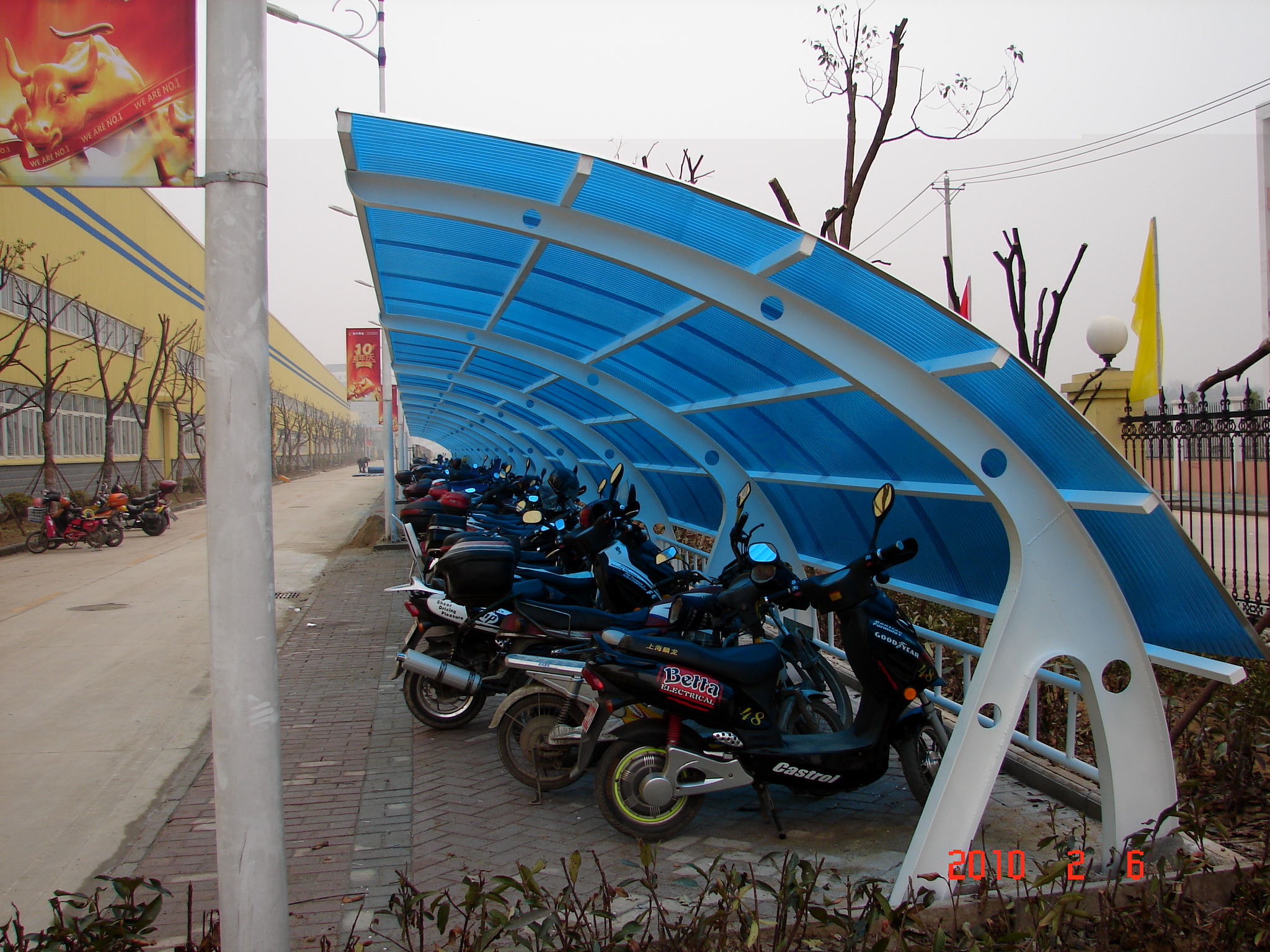 车棚膜结构工程