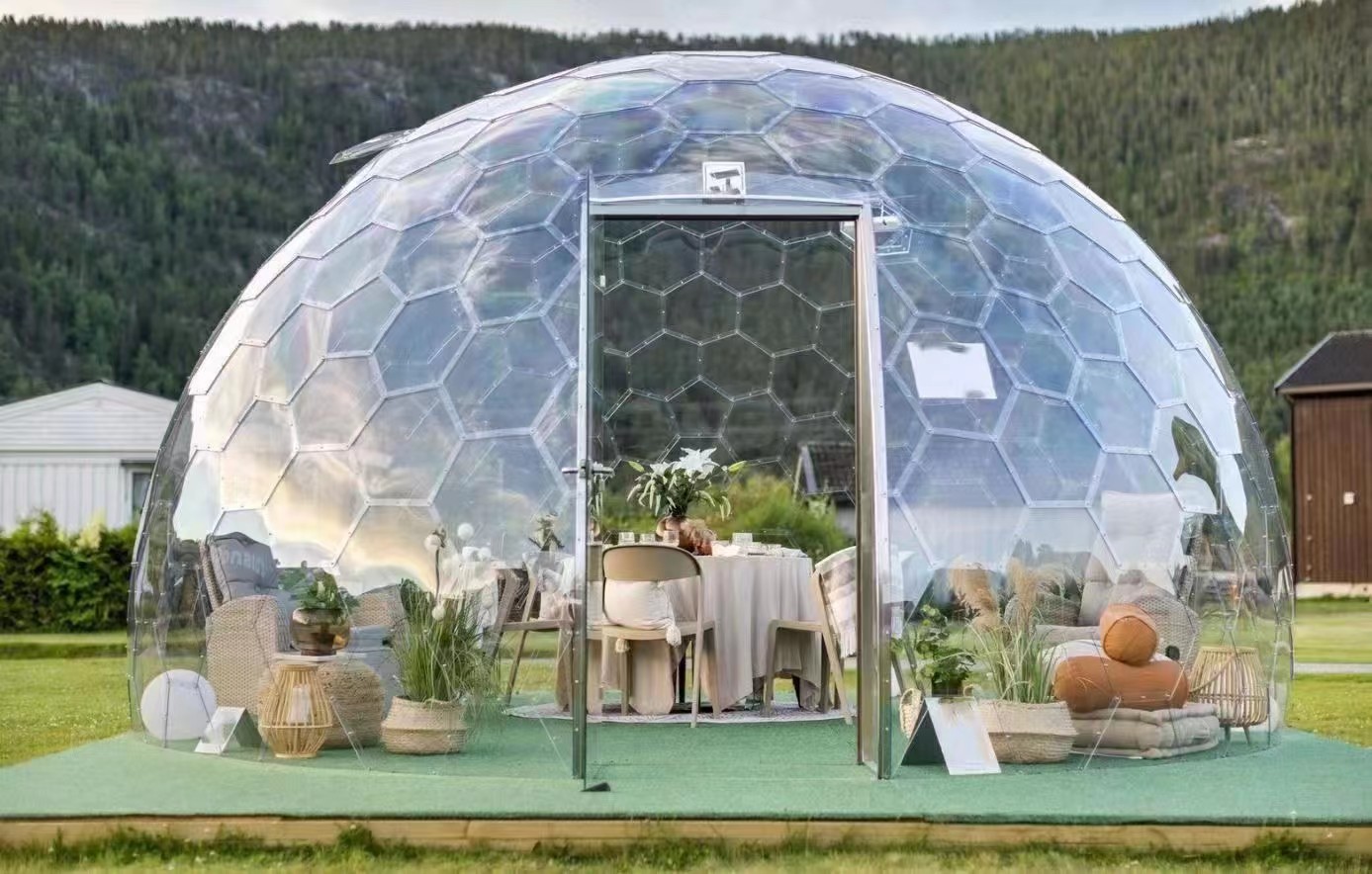 ETFE户外透视酒店