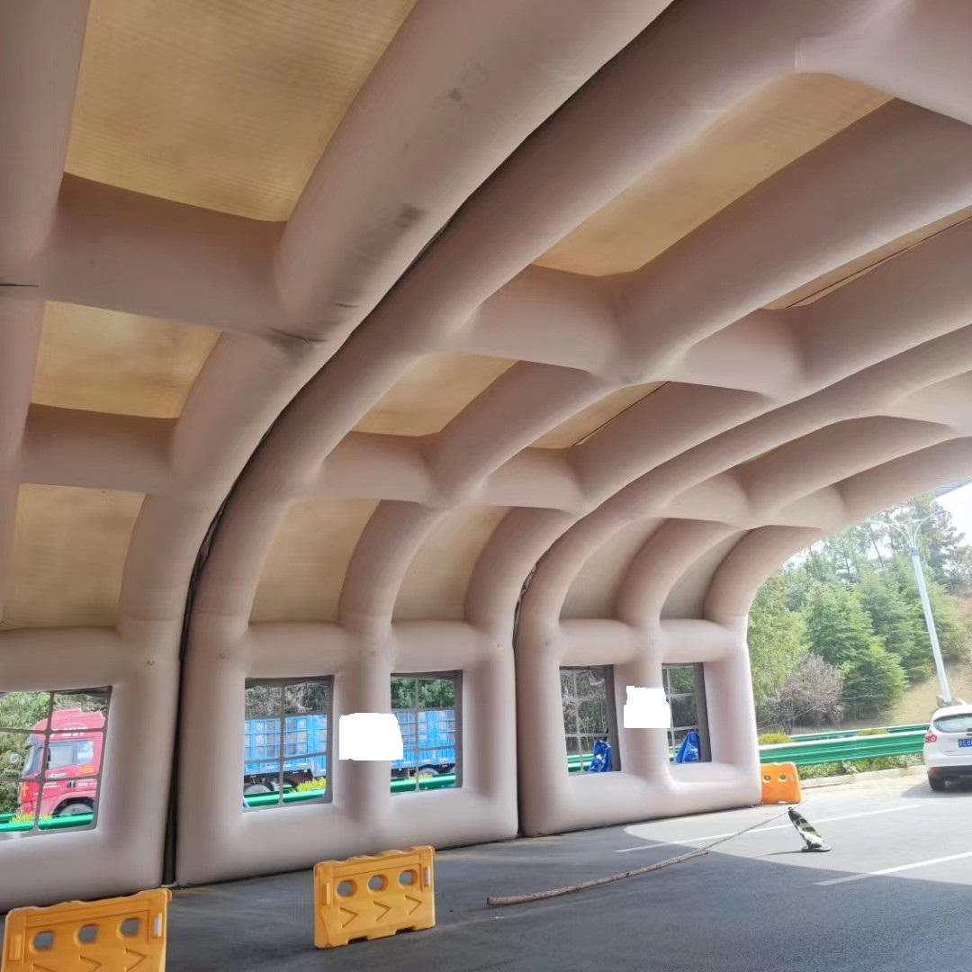 充气膜结构护棚